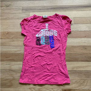 Vintage Rare I Love Roxy Pink Tee